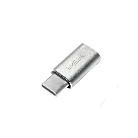 LogiLink USB31-C Micro USB 2.0 - Sleek Silver Connectivity Solution for Fast Data Transfer | AU0041